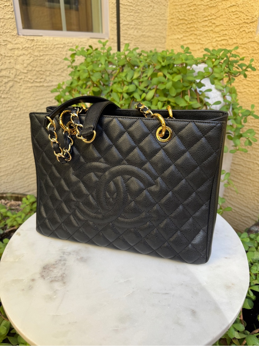 Chanel Caviar Grand Shopping Tote